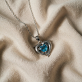 Okeano Heart Twins Necklace
