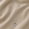 Cute Paw Print Pendant on a Necklace