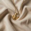 Heavenly Angel Necklace with Elegant Silver Pendant