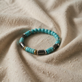 Bohemian Turquoise Pearl Bracelet