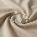 White Gold Tree of Life Bracelet