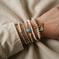 Hamsa bracelet set