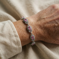 Iridessa Pinkthorn Bracelet | White Gold