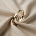 Durable gold bracelets with zircon stones