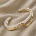 Soft Radiant Opal Gold Bracelet