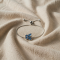 Sapphire Butterfly Bracelet