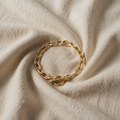 Gold-Tone Bracelet with T-Clasp