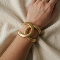 Stylish Double Gold Bracelet