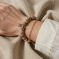 Strong Gold Heart Bracelet
