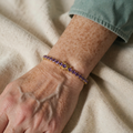Amethyst Tennis Bracelets | Gold