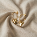 Karina Earrings with Clearly Defined Geometric Shape