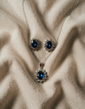 Katrin’s set of blue Sapphires