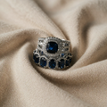 Stack of Sapphire Rings