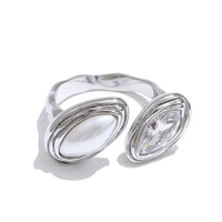 White Gold and Pearl