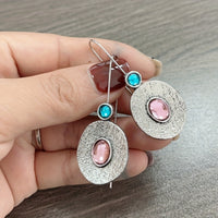 Pink and blue