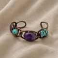 Bangle with Oval Stone