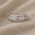 Chunky Pavé Zircon Ring