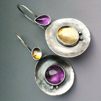 Purple and yellow