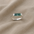 Exquisite Moss Agate Ring