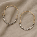 Handmade Two-Tone Earrings