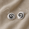 Handmade Vintage Spiral Earrings