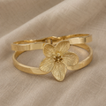 Luxe Flower Bangle