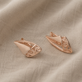 Majestic Angular Swirl Earrings