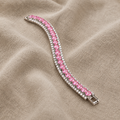 Pavé Bracelet with Round Rhinestones