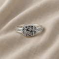 Refined Boho Flower Ring