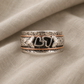 Retro Heart Ring