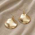 Simple Irregular Round Earrings