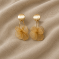 Shiny Flower Earrings