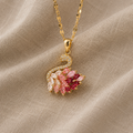 Radiant Necklace with Swan