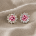 Timeless Halo Stud Earrings
