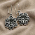 Vintage Bohemian Flower Earrings