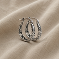 Vintage Boho Chic Hoop Earrings