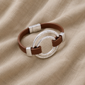 Vintage Boho Double Circle Bracelet