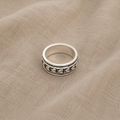 Vintage Boho Heart Ring